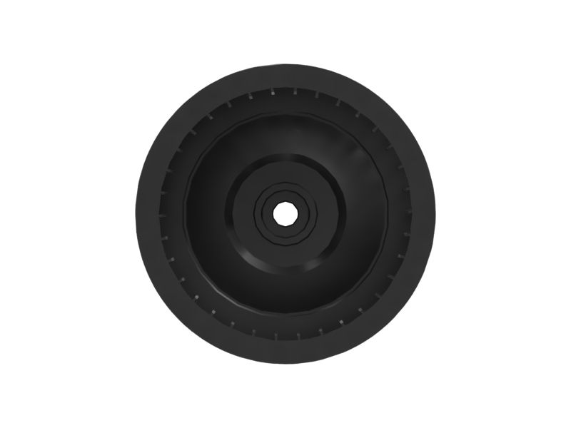 Колесо нагнетателя 115 мм с наружным диаметром