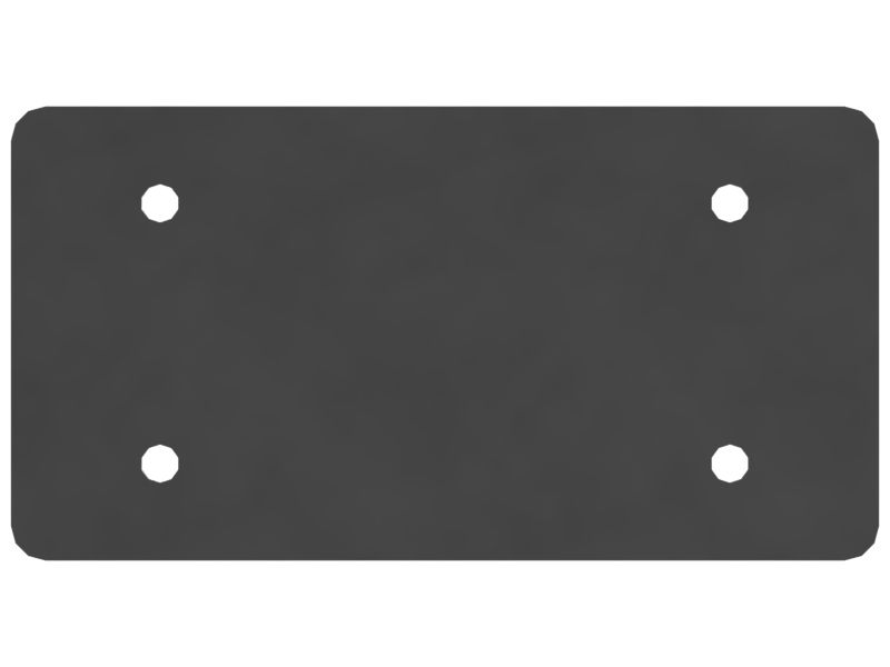 Rear Frame Cover Plate