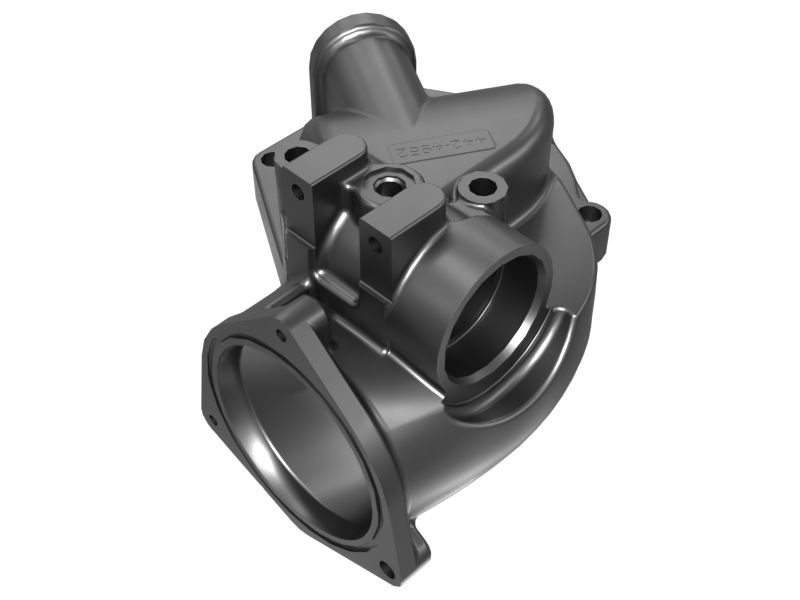 КОЛЕНЧАТЫЙ ПАТРУБОК КПП