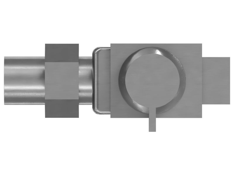 Сливной клапан с коленом, резьба 9/16