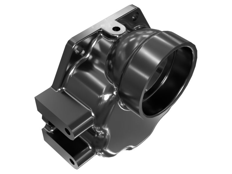 Впускная крышка маслоохладителя двигателя