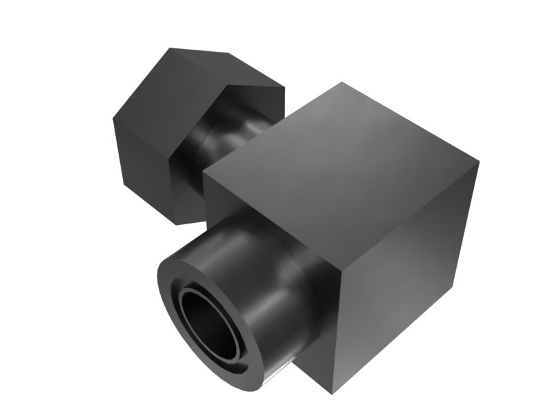 Переходной коленчатый патрубок