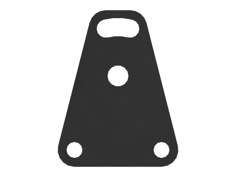 Монтажная пластина толщиной 6 мм