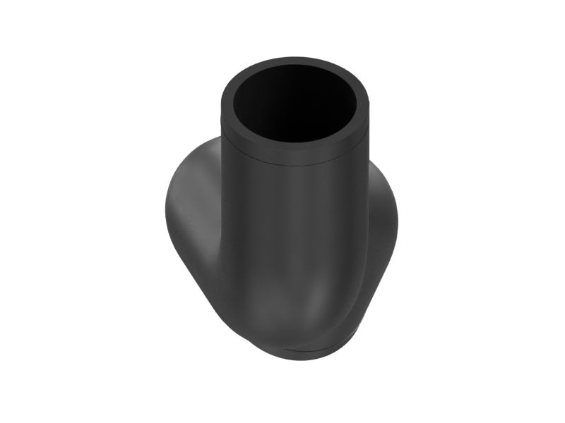 55mm Inner Diameter Radiator Lower Coolant Hose