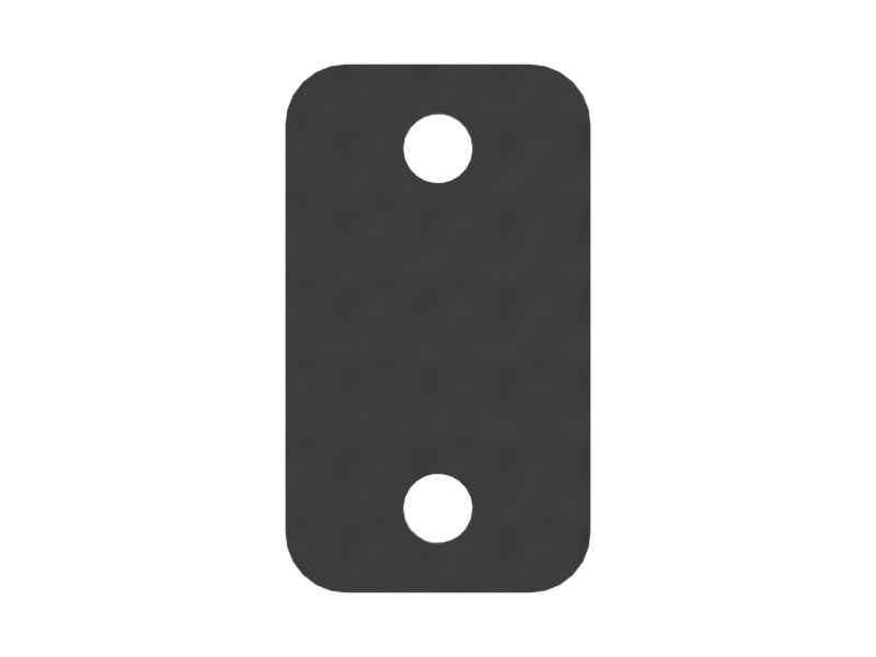 287-3165: 10mm Thick Latch Striker Mounting Plate 2873165 купить