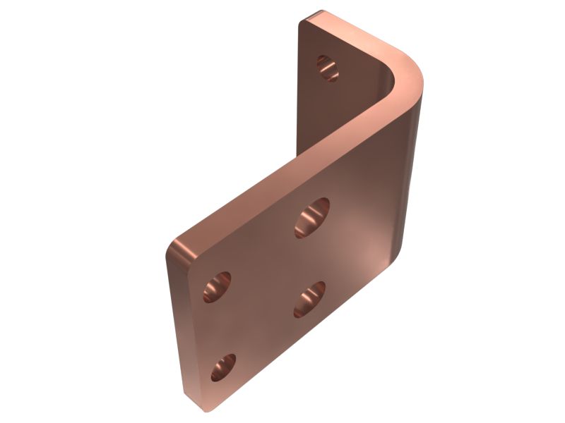 9.5mm Thick Terminal Strip Mounting Bus Bar