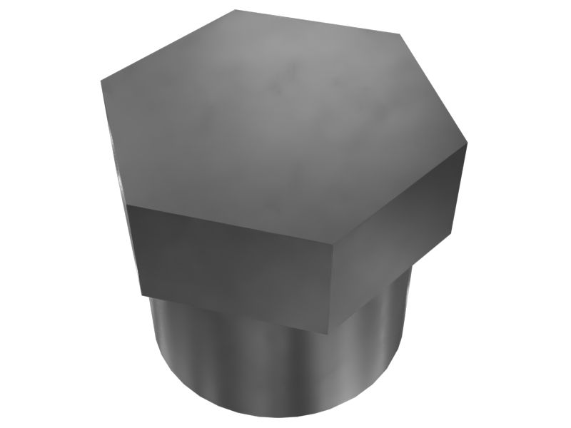 Торцевое уплотнительное кольцо и заглушка с шестигранной головкой