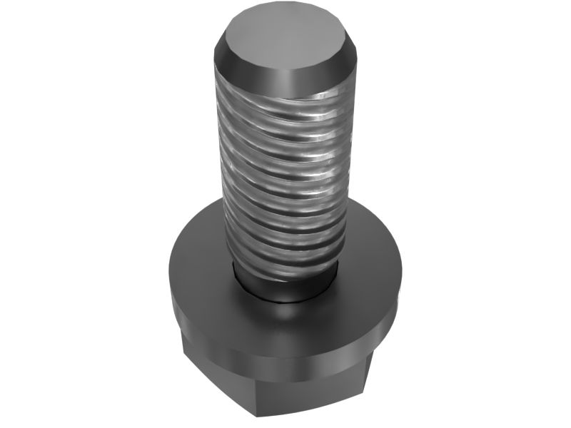 M6-1 x 16mm Hex Head Bolt