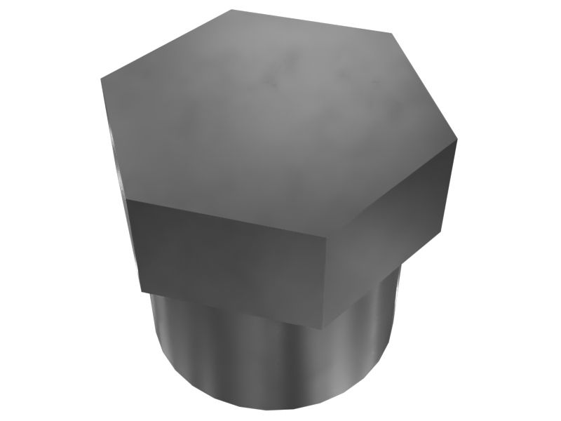 Торцевое уплотнительное кольцо и заглушка с шестигранной головкой