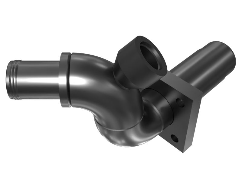629-0990: Hydraulic Tank Filter Lines Pipe