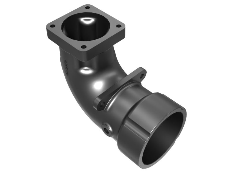 4P-3450: КОЛЕНЧАТЫЙ ПАТРУБОК