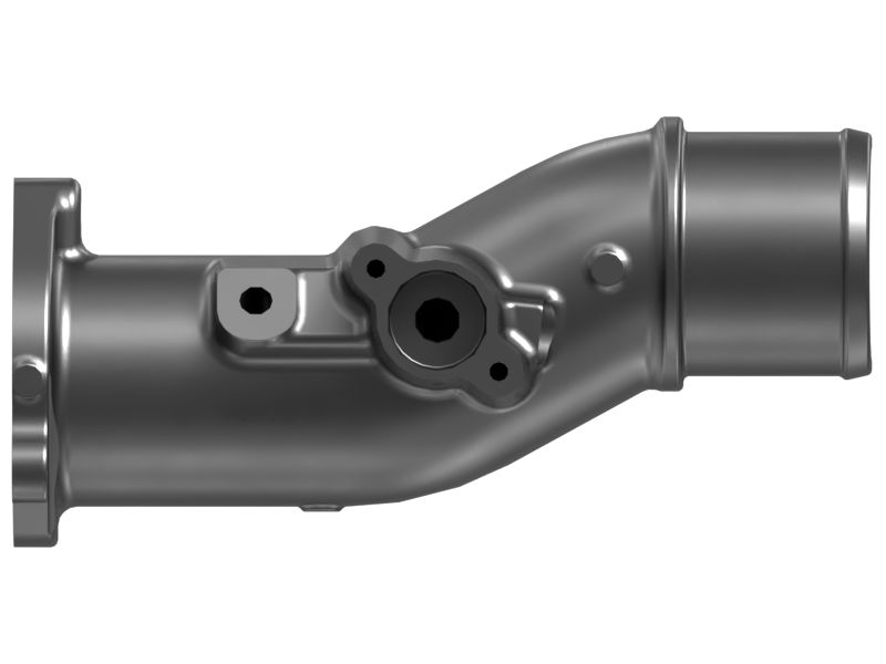 434-0514: 56mm Inner Diameter Air Inlet Angled Pipe | CATCorp