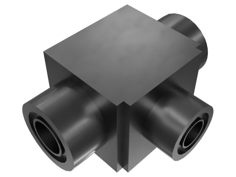 Специальный тройниковый переходник длиной 66,60 мм