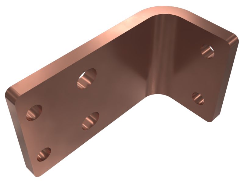 632-3182: 9.5mm Thick Terminal Strip Mounting Bus Bar