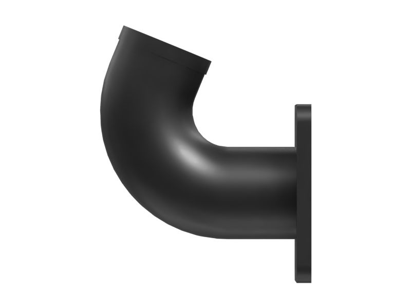 КОЛЕНЧАТЫЙ ПАТРУБОК В СБОРЕ