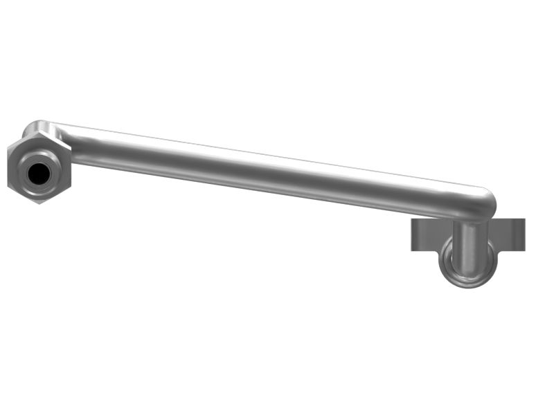 Right Hand Head Side Boom Cylinder Lines Tube