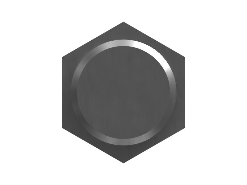 Заглушка с шестигранной резьбой 3/4-16