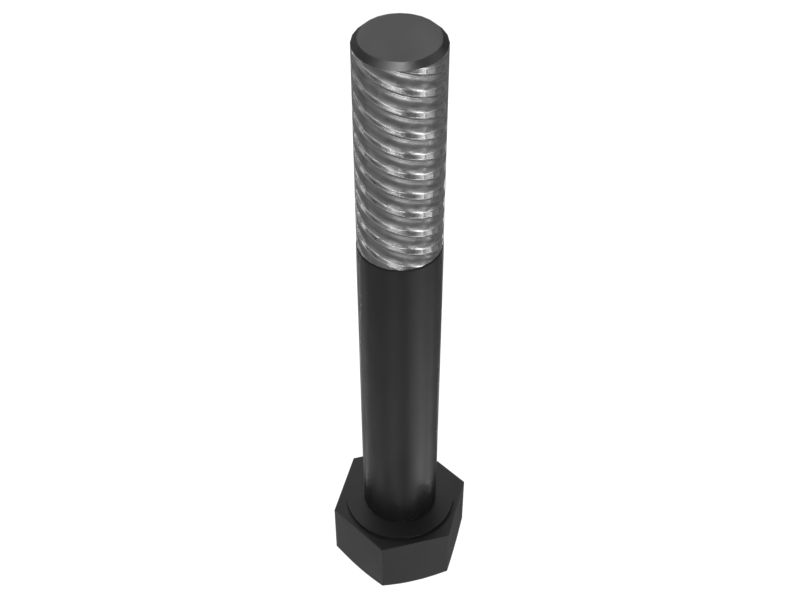 303-8205: Болты с шестигранной головкой и цинк-ламельным покрытием