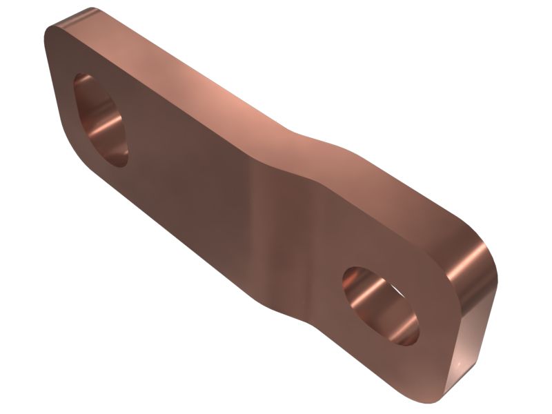 643-7554: 5mm Thick Battery Power Module Bus Bar