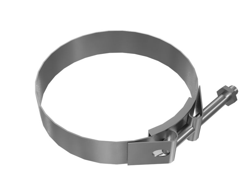 2T-2027: Хомут с T-образным болтом с минимальным внутренним диаметром 90,40 мм