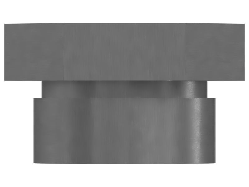 Прямой переходник с уплотнительным кольцом с резьбой 1-5/16-12