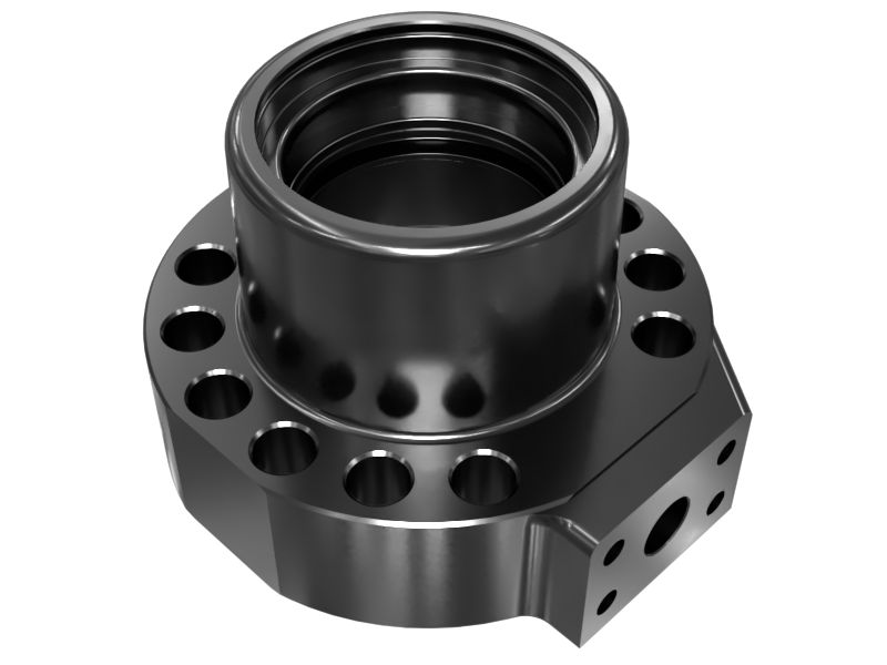 640-6821: Hydraulic Cylinder Head
