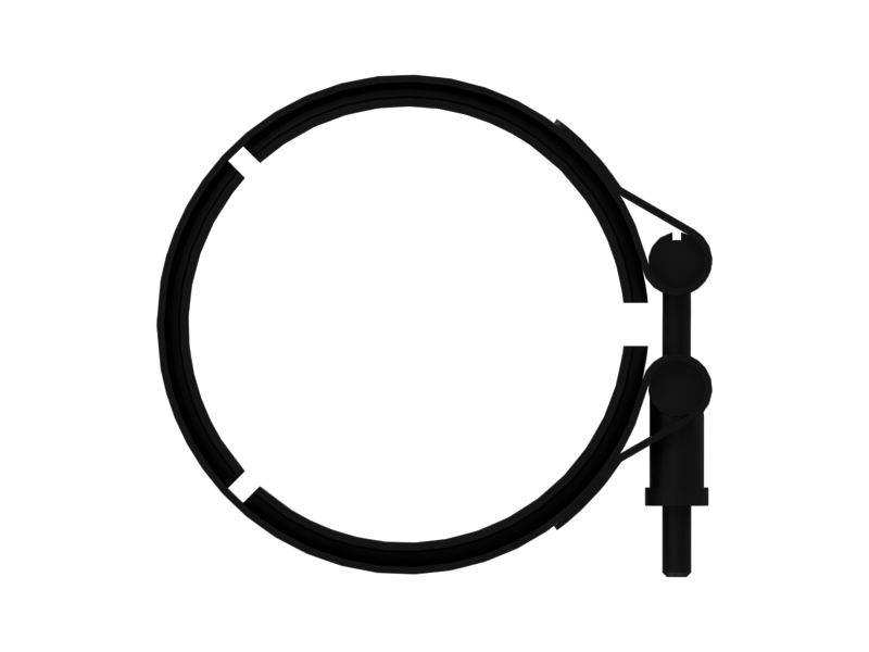 V-образный зажим турбины