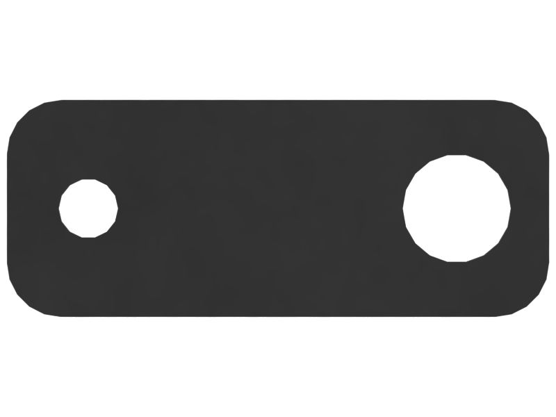 Fire Suppression Lines Bulkhead Mounting Plate