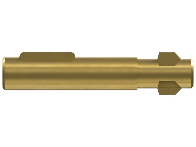 Приводной вал с наружной резьбой длиной 26,97 дюйма