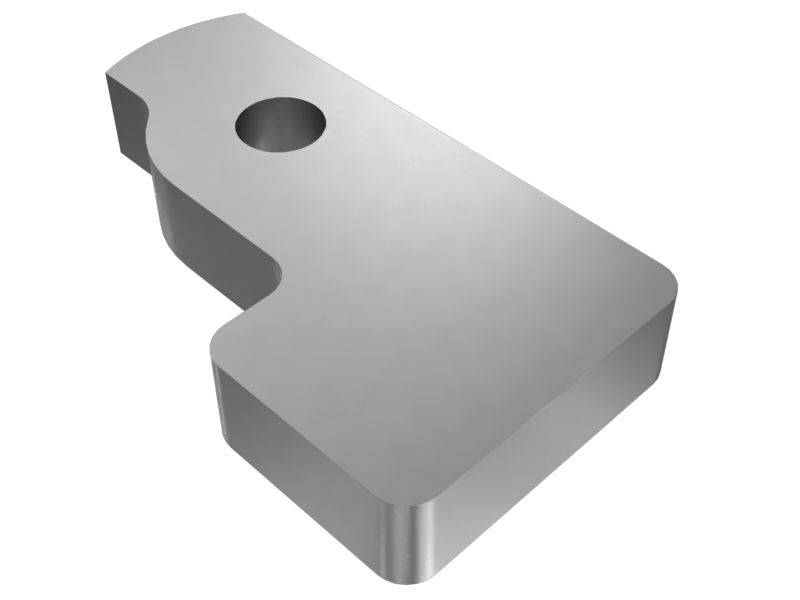 113-5515: Swinging Drawbar Hitch Pin Retainer Plate 113-5515 Caterpillar