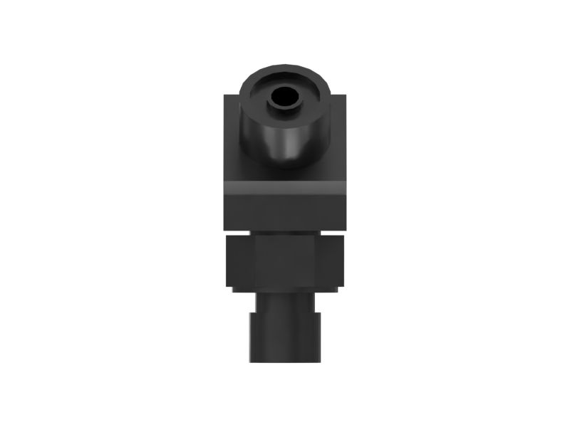 Переходной коленчатый патрубок 45° (ORFS/STOR)