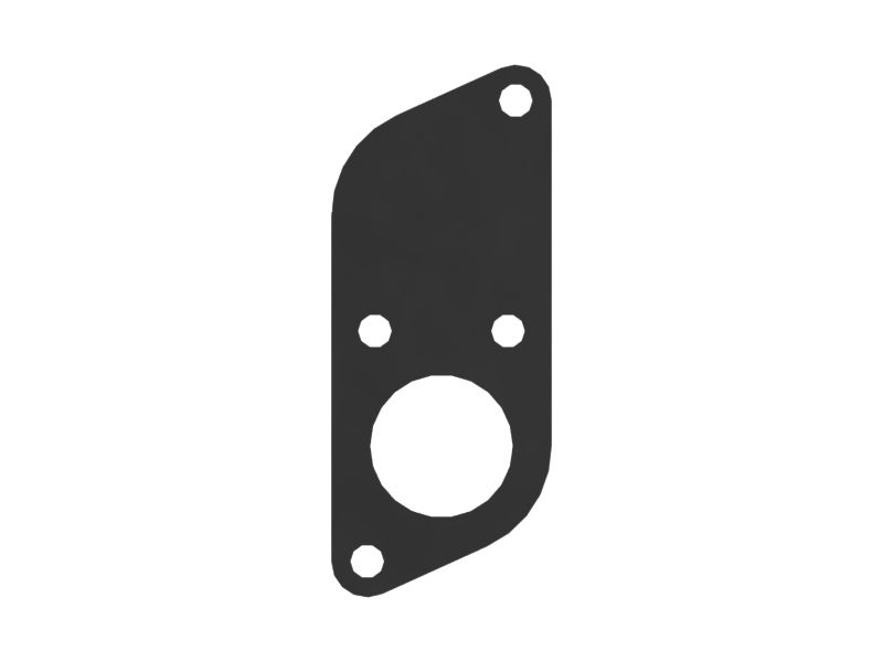 493-1543: 2mm Thick Access Cover Mounting Plate 4931543 купить