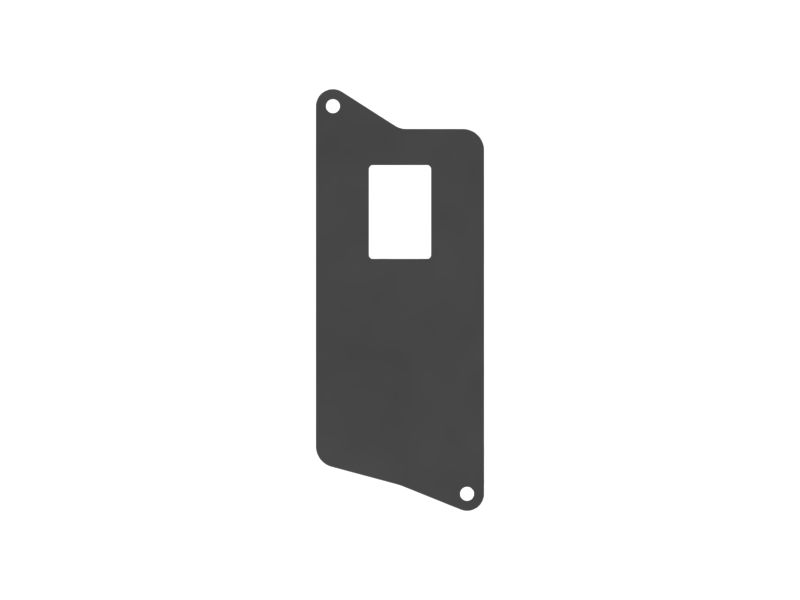 3mm Thick Rear Camera Mounting Plate