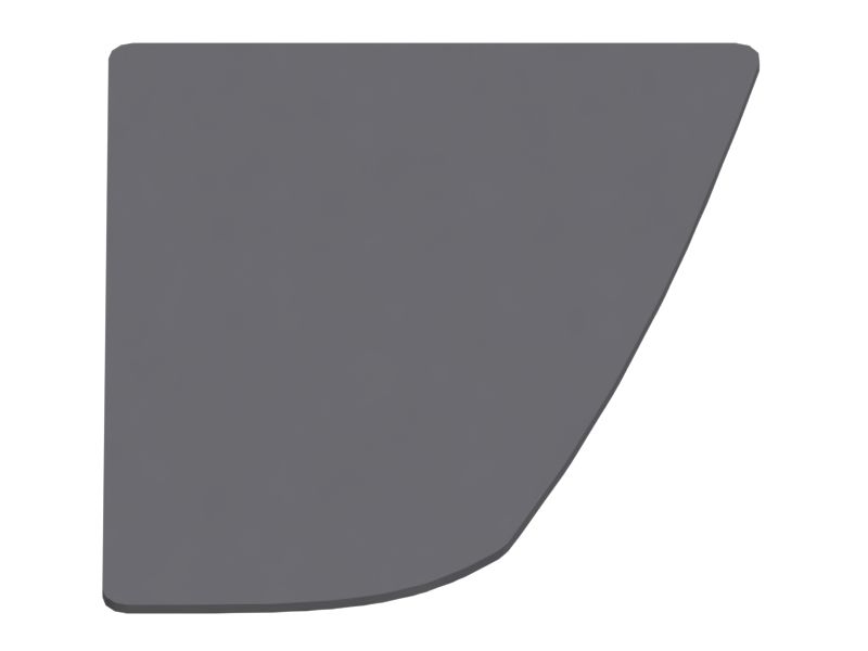 6,8 мм толстые, правое стекло