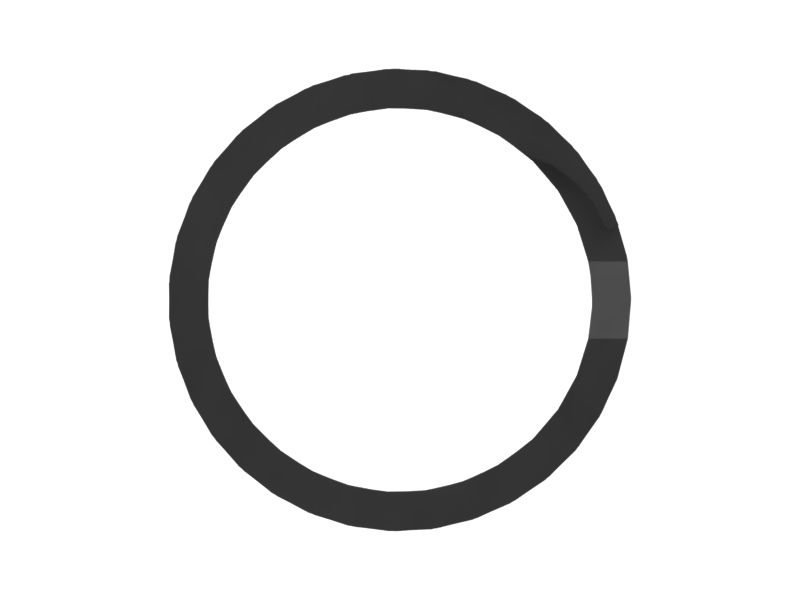 Наружное стопорное кольцо, диаметр в свободном состоянии 16,46 мм