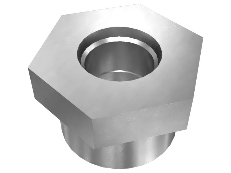 Прямой переходник с уплотнительным кольцом с резьбой 1-5/16-12