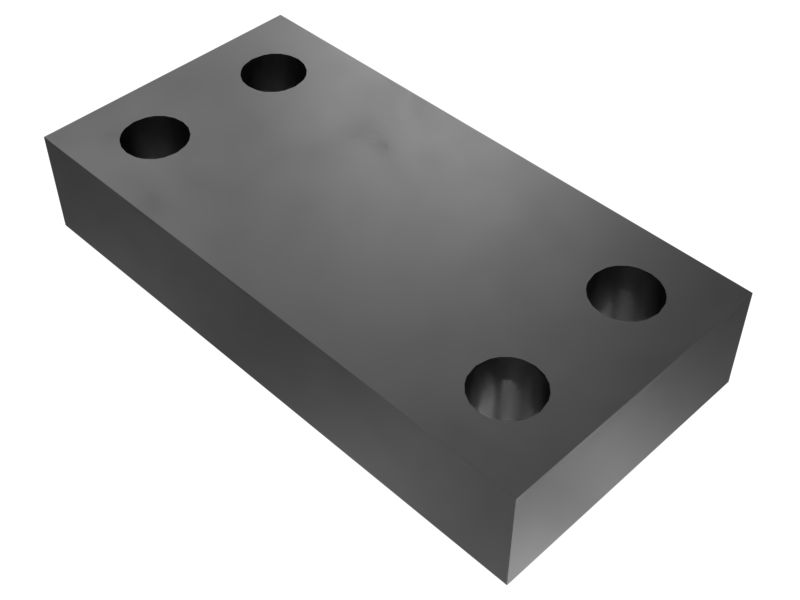 165-5570: 30mm Thick Linkage Pin Retainer Plate | CATCorp