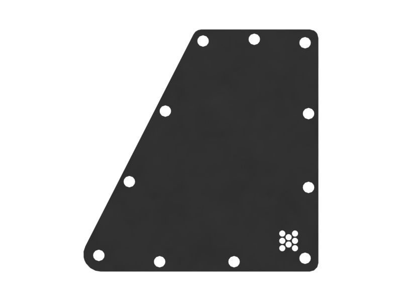 217-2688: Engine Hood Side Screen 2172688 купить