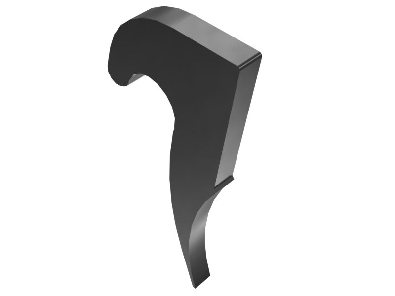 364-3617: 50mm Thick Bucket Hook Plate