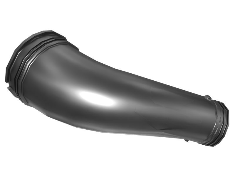 153-4054: КОЛЕНЧАТЫЙ ПАТРУБОК ЛЕВЫЙ