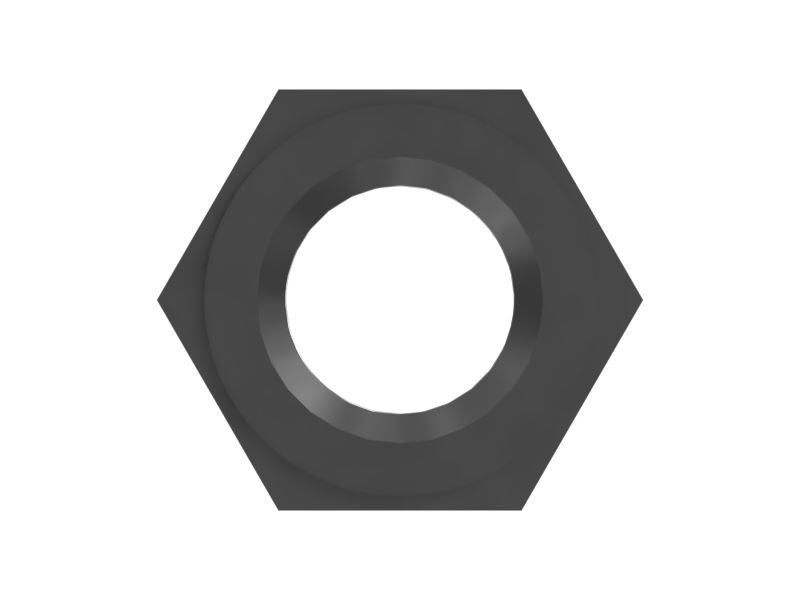 Шестигранная гайка 5/16