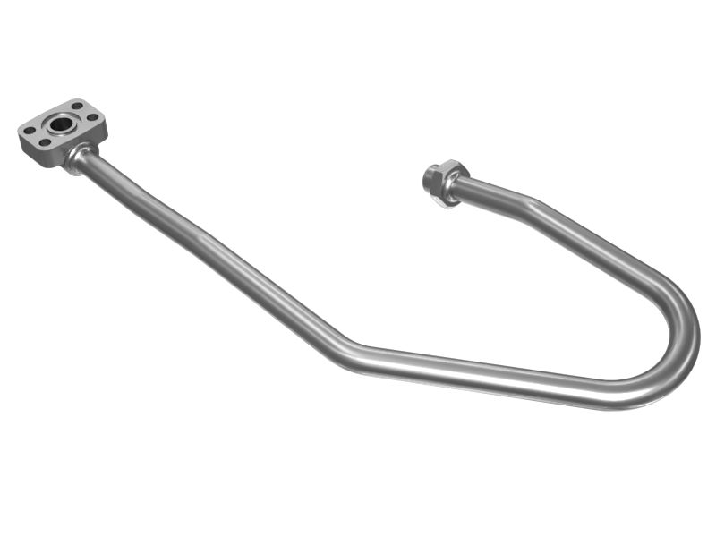 640-6825: Right Hand Cap Side Boom Cylinder Lines Tube