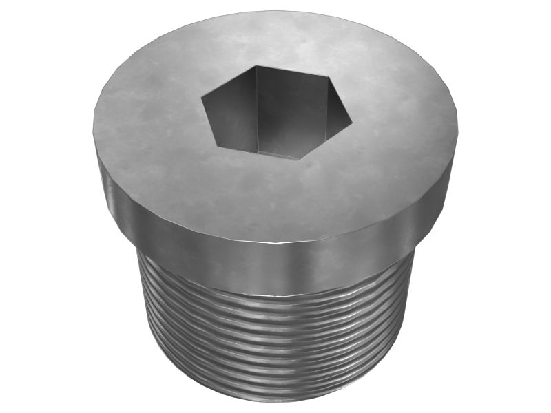 Шестигранная заглушка с резьбой 7/8-14