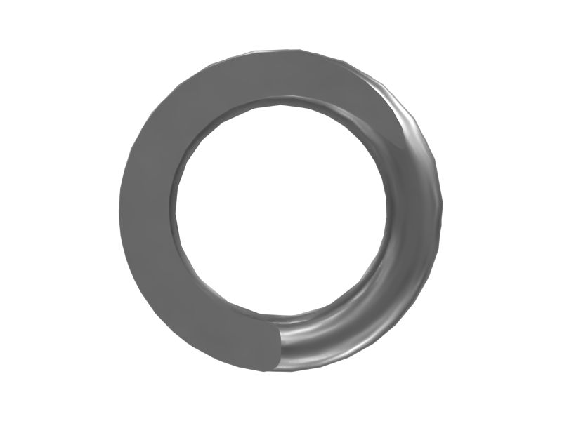 Пружина сжатия (максимальная длина при соприкосновении витков 20,57 мм)