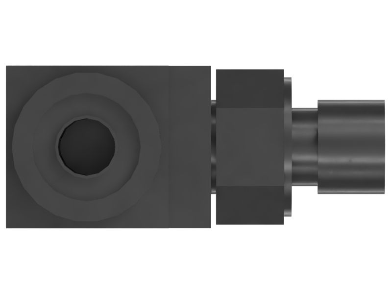Переходной коленчатый патрубок 90° (ORFS/STOR)