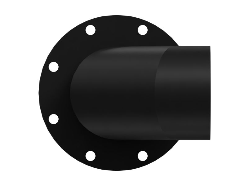 КОЛЕНЧАТЫЙ ПАТРУБОК В СБОРЕ