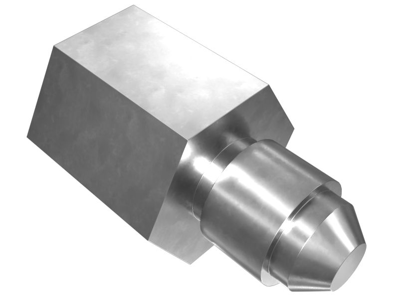 Прямой переходной патрубок длиной 32,40 мм