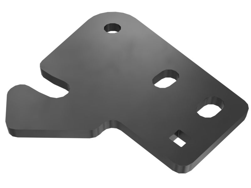 588-3522: Water Spray Bar Mounting Plate