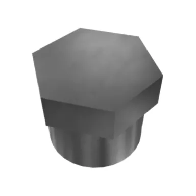6V-9511: Tapón de mando hexagonal con rosca de 1 3/16-12