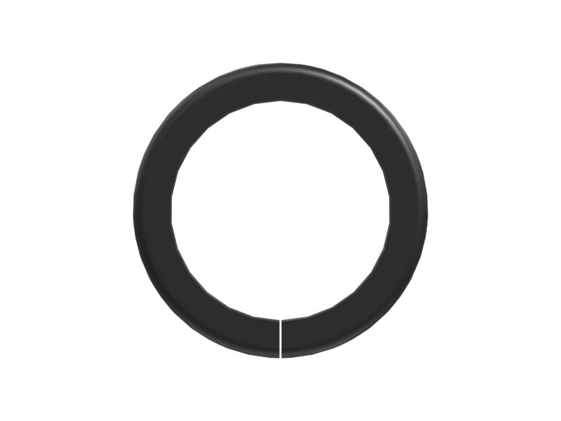 Резиновая втулка с двойным фланцем, внутренний диаметр 52 мм